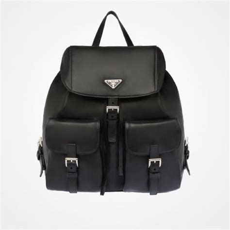 prada backpack purse leather|authentic Prada backpacks.